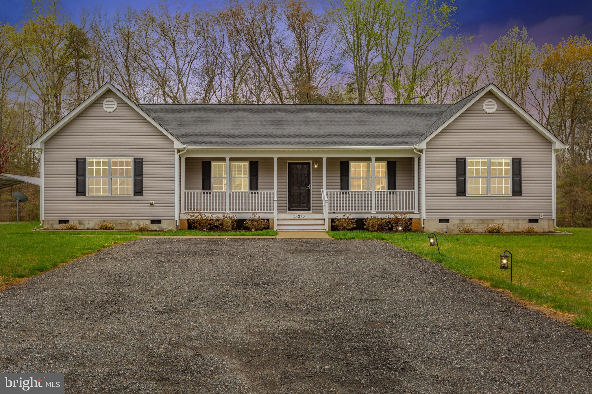 14270 Tower Road Unionville, VA 22567 - Photo 1 of 42 3.31 Acres, Attached 30'x30' Side Load 2-CarGarage