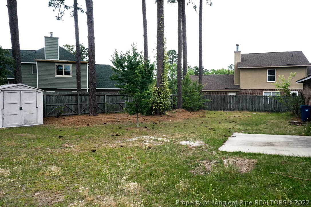 1810 Nuthatch Road Fayetteville, NC 28304 - Photo 34 of 37 a view of a backyard with furniture
