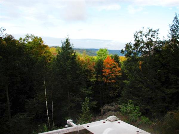 93 Lower Pomeroy Road Montgomery, MA 01085 - Photo 3 of 20 a backyard of a house with lots of green space and mountain view in back