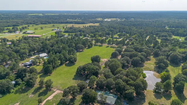 a view of a city with mountains in the background