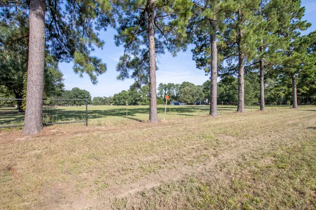 a view of outdoor space with deck and yard