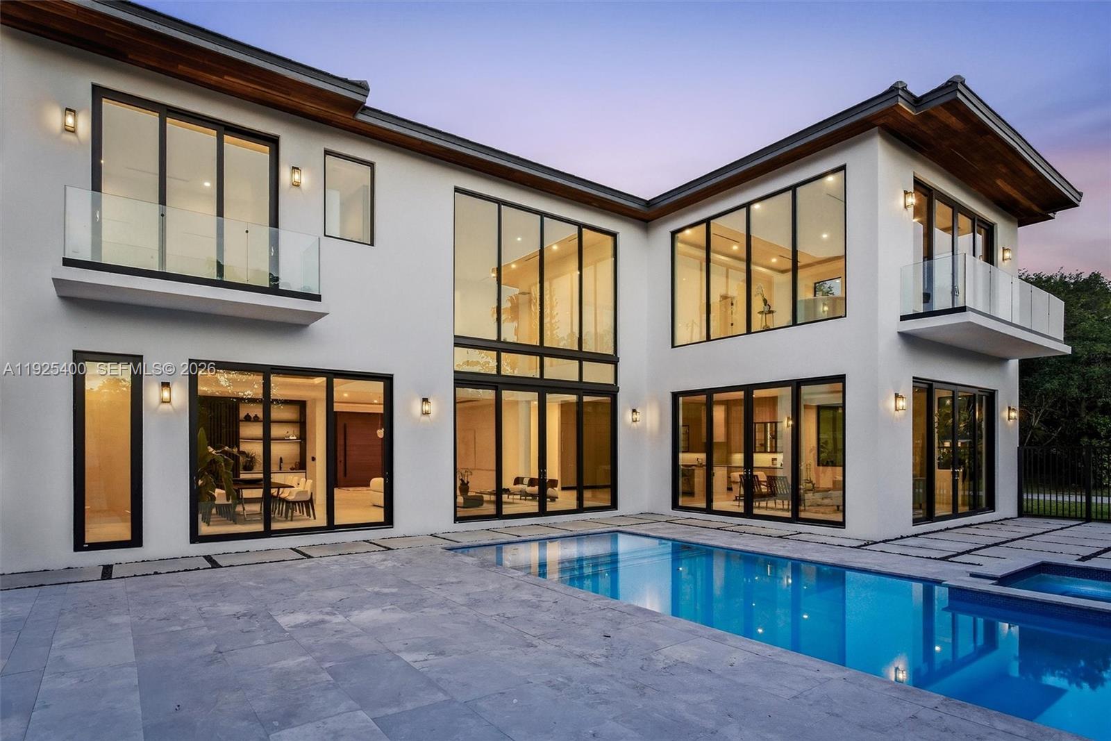 9840 Southwest 73rd Court Pinecrest, FL 33156 - Photo 63 of 67 New Construction | Pool & Spa | Glass Facade | Private Balcony | Pinecrest FL