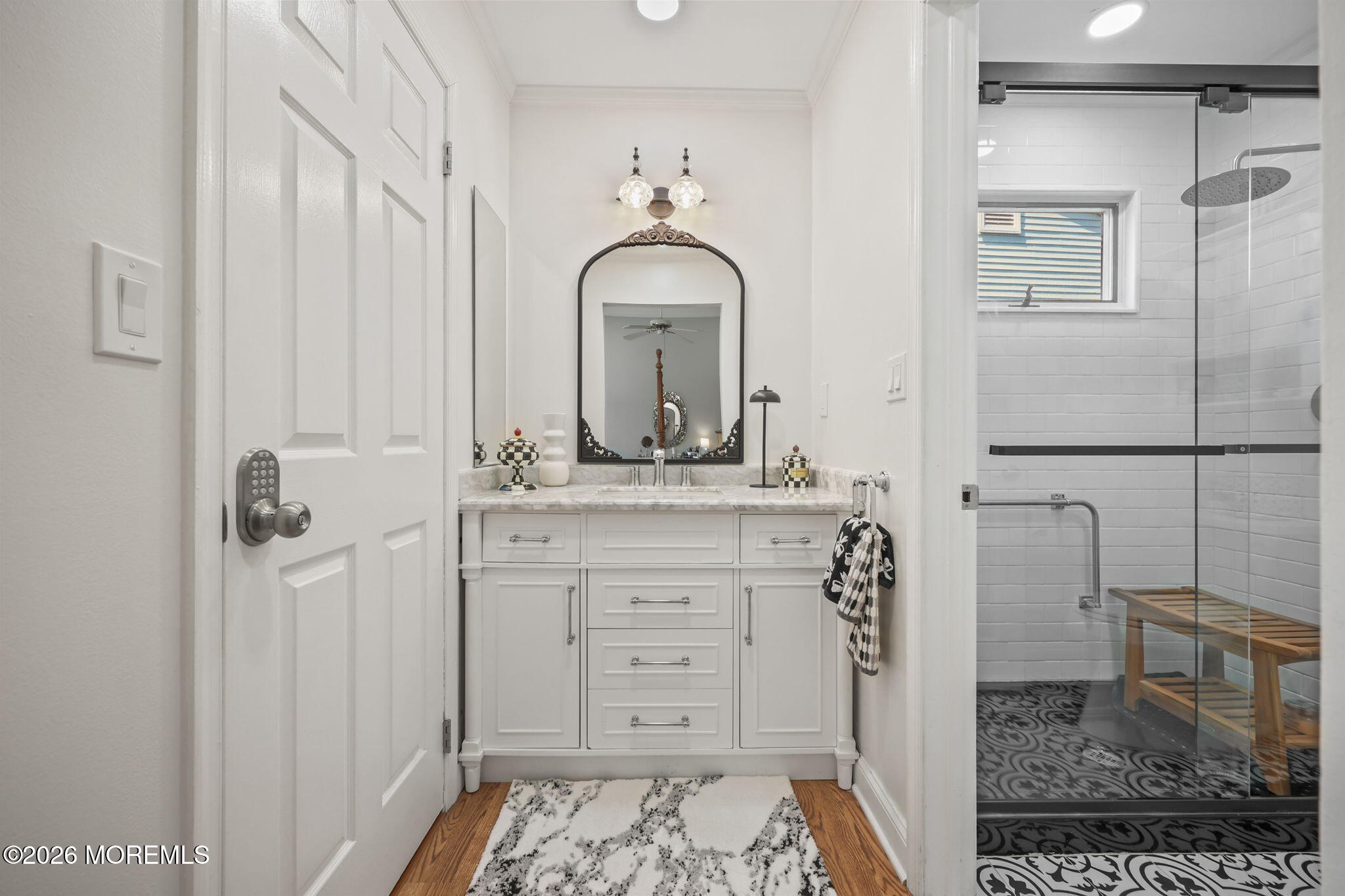 2254 Beltane Road Toms River, NJ 08755 - Photo 29 of 44 a bathroom with a sink and a mirror