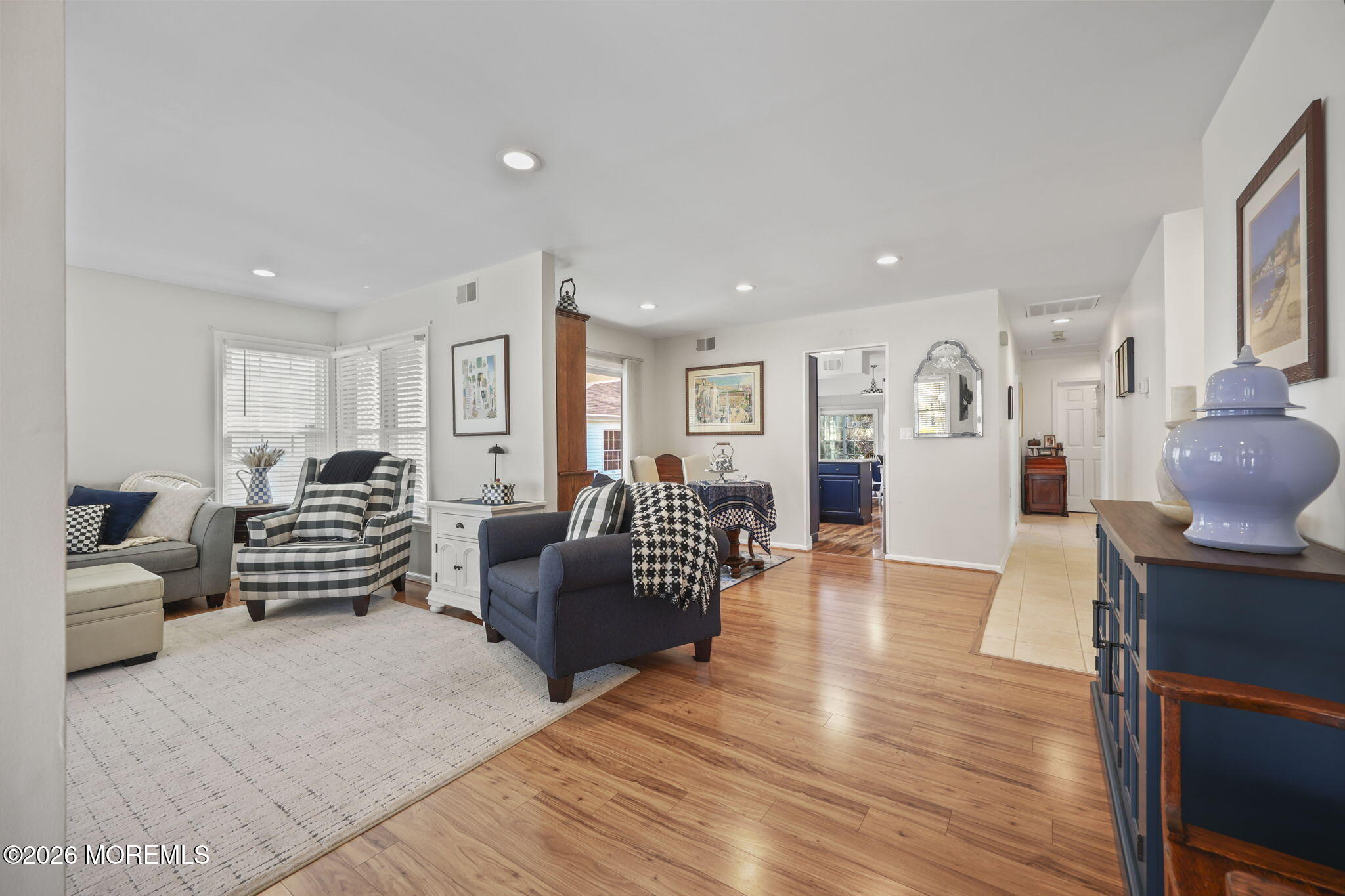 2254 Beltane Road Toms River, NJ 08755 - Photo 8 of 44 a living room with furniture and a wooden floor