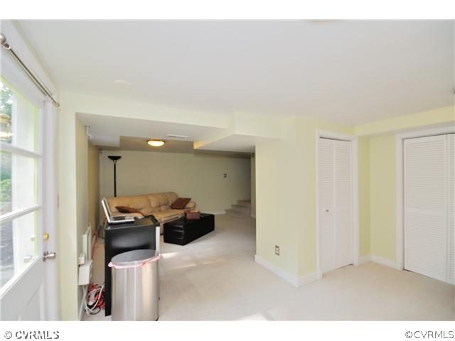 8302 Cherokee Road Richmond, VA 23235 - Photo 13 of 24 Office - The rear section of the basement has a do