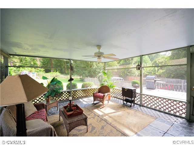 8302 Cherokee Road Richmond, VA 23235 - Photo 19 of 24 Porch - The oversized screened-in porch is accessi