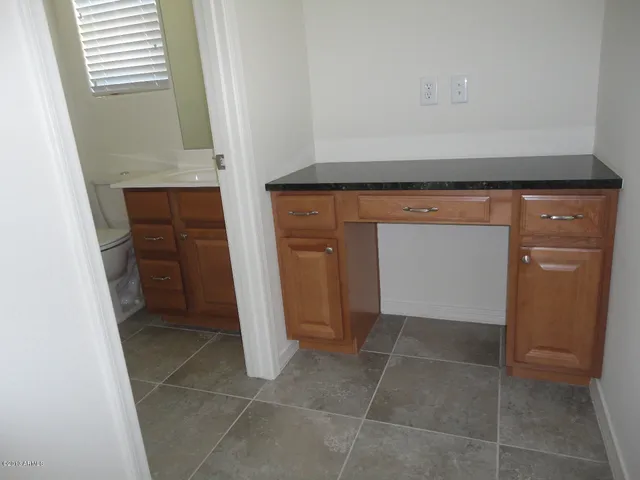 a view of an entryway with a sink