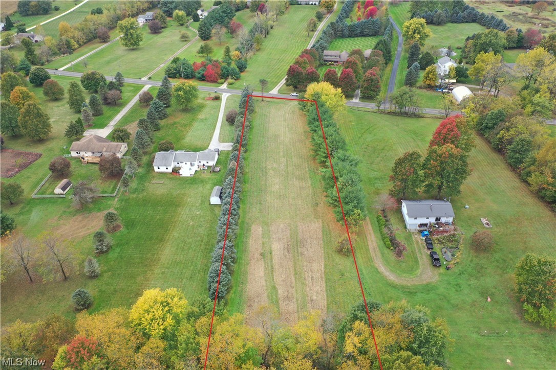 936 Martin Road Mogadore, OH 44260 - Photo 4 of 5 Drone / aerial view featuring a rural view