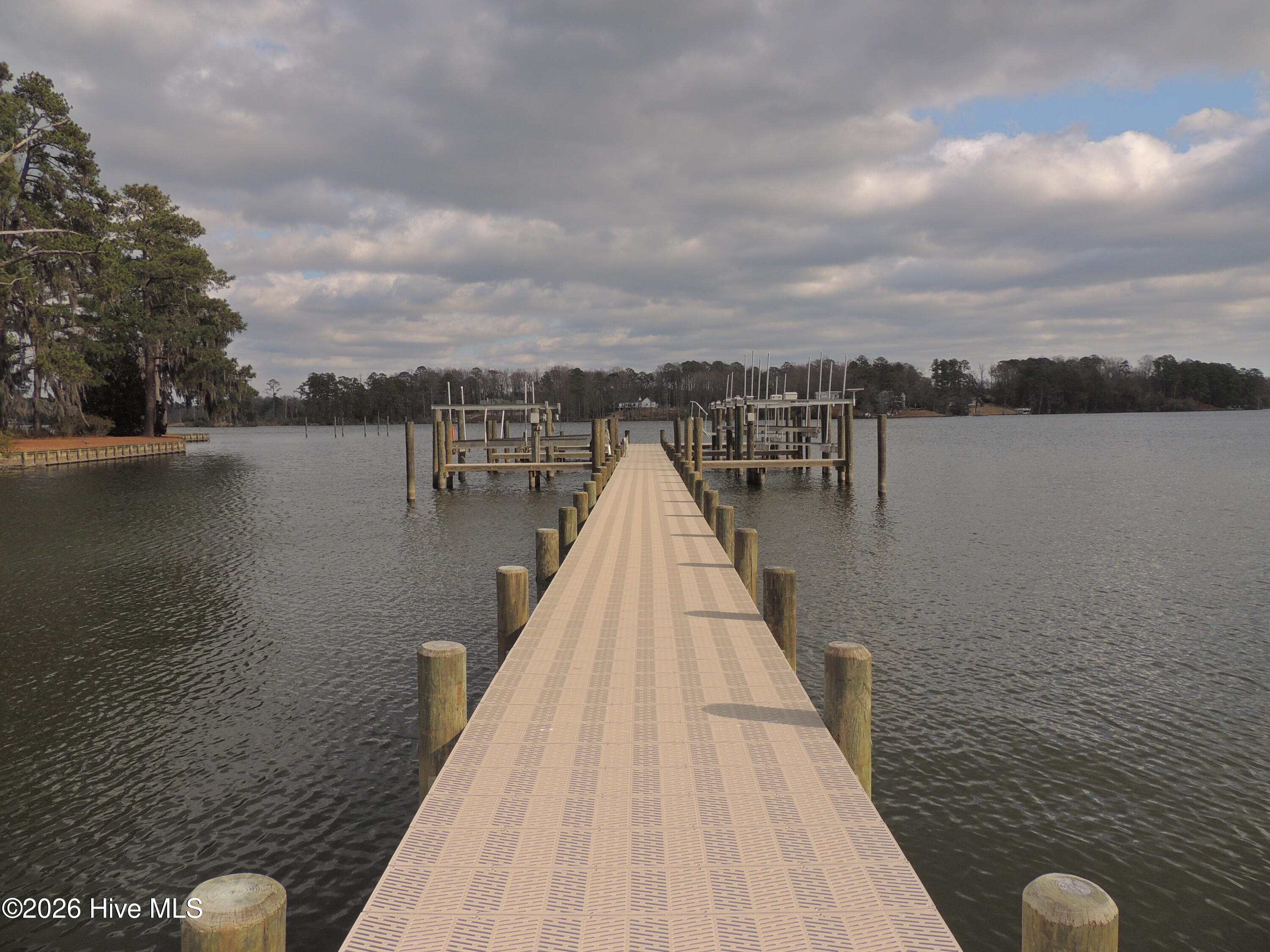 164 Bay View Drive Chocowinity, NC 27817 - Photo 54 of 56 Dock, boat slips, and seating platform
