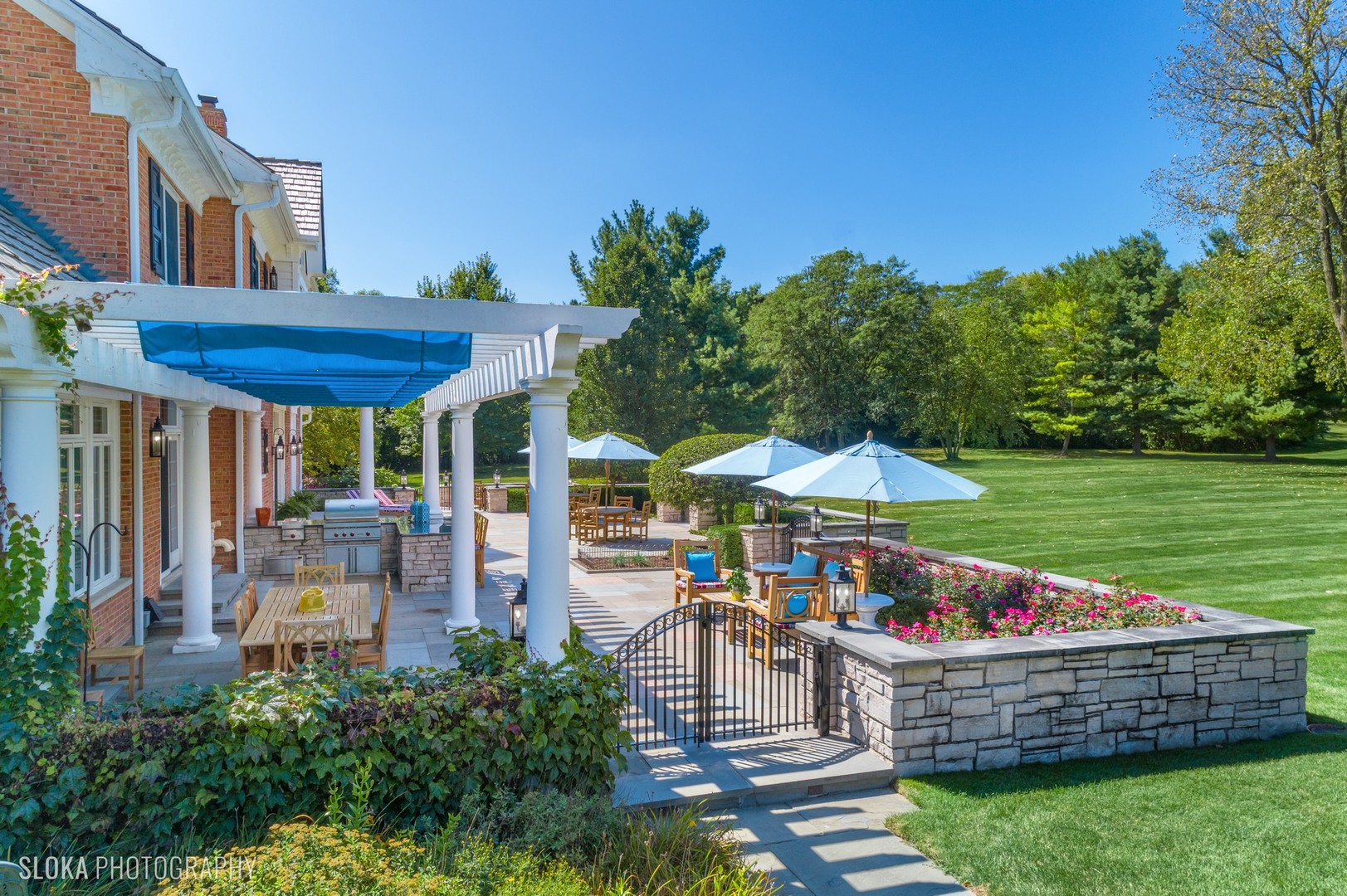 240 Donlea Road Barrington Hills, IL 60010 - Photo 52 of 63 a view of outdoor space yard and patio