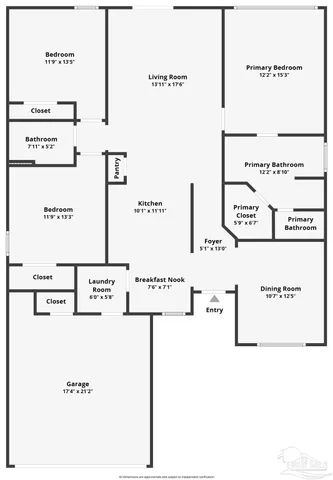 $1,850 | 5332 Talon Road, Pace, FL 32571