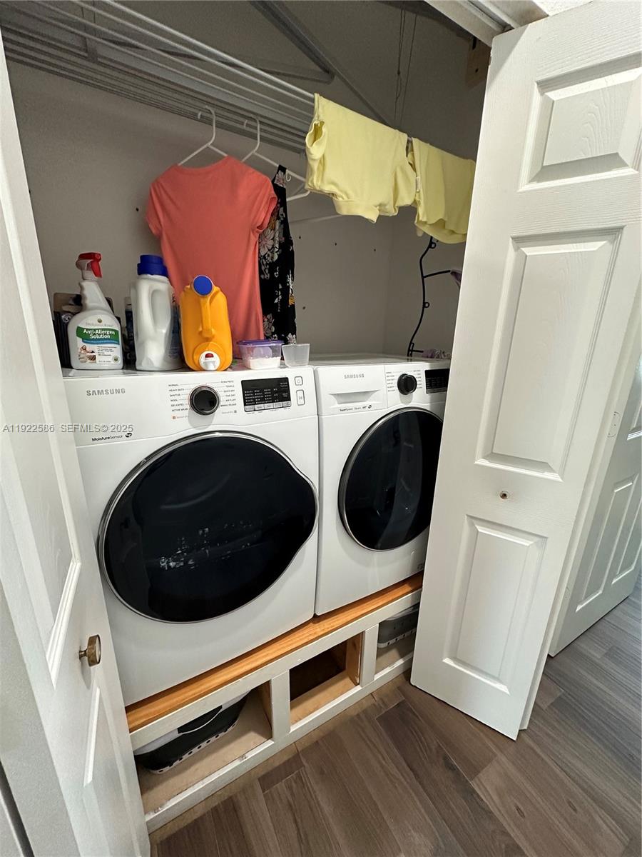 2662 Southwest 118 Road, Unit 2662 Miramar, FL 33025 - Photo 12 of 28 a utility room with dryer and washer