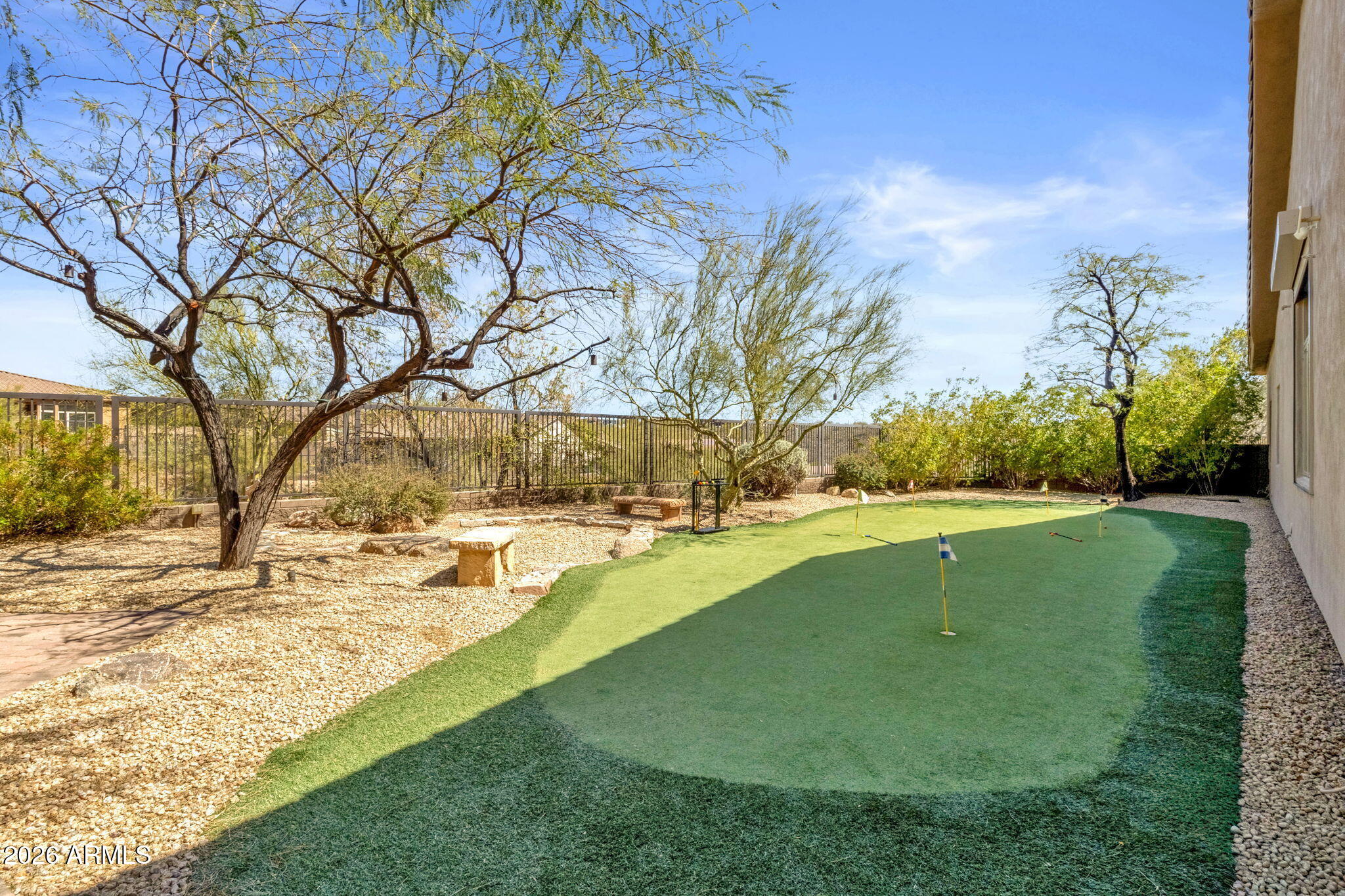 14402 East Wethersfield Road Scottsdale, AZ 85259 - Photo 39 of 57 a view of yard with swimming pool