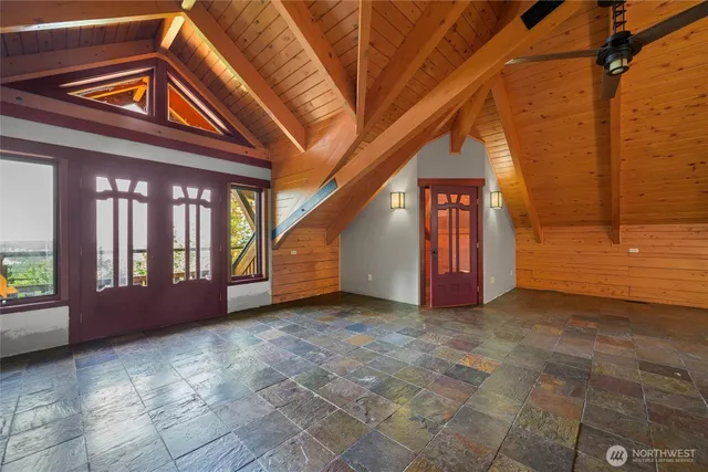 a view of front door