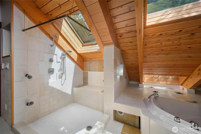 a room with furniture and window