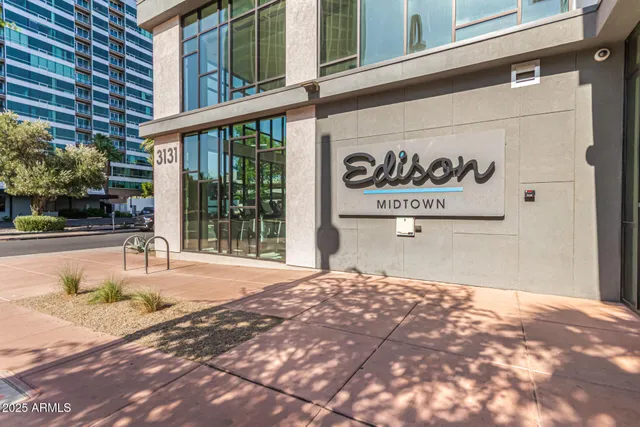 a view of a street sign