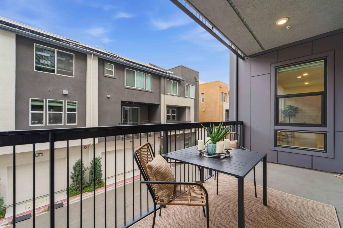 3465 Inspiration Way, Unit 201 Fremont, CA 94538 - Photo 20 of 39 a view of a balcony and chairs