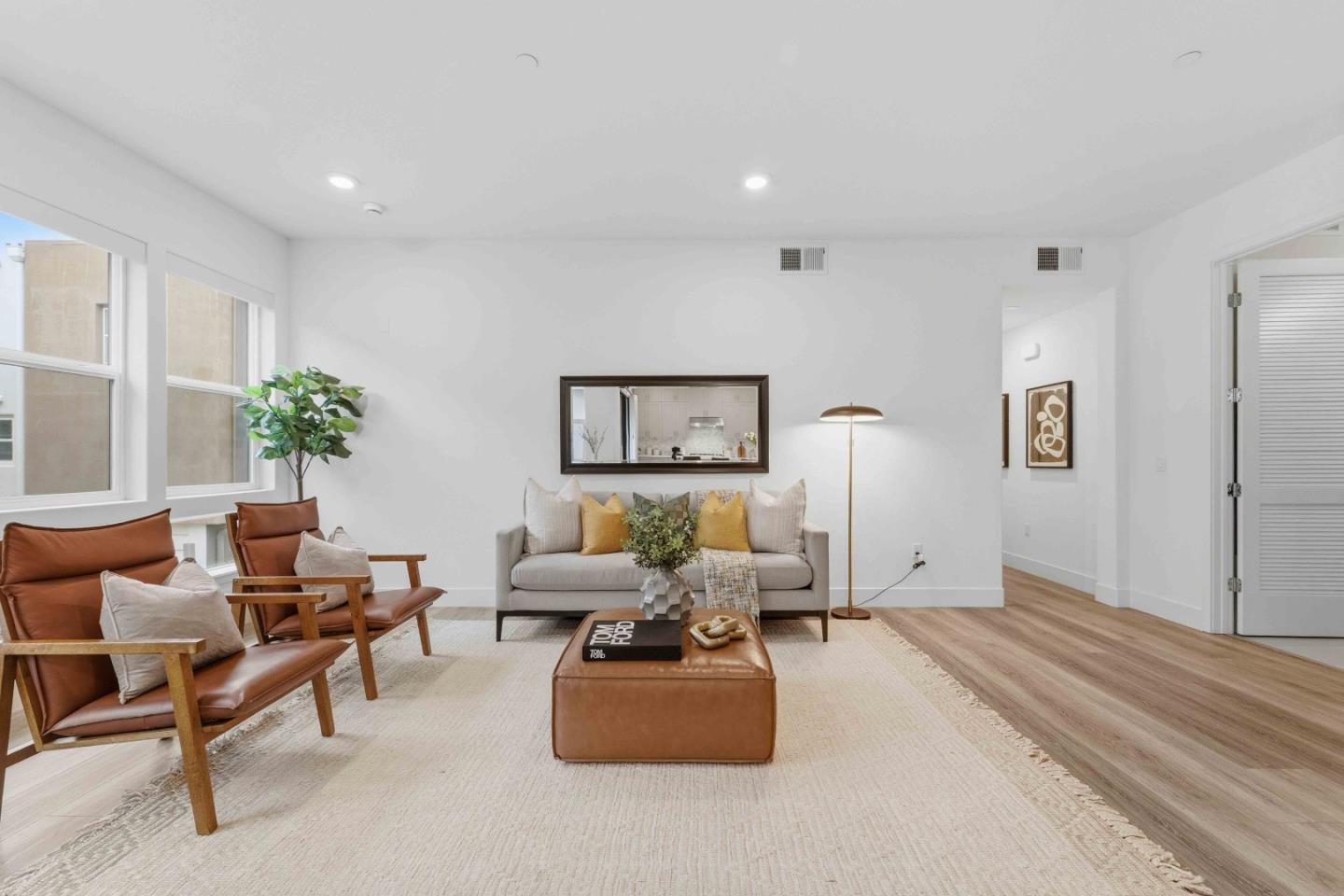 3465 Inspiration Way, Unit 201 Fremont, CA 94538 - Photo 7 of 39 a living room with furniture and flowers