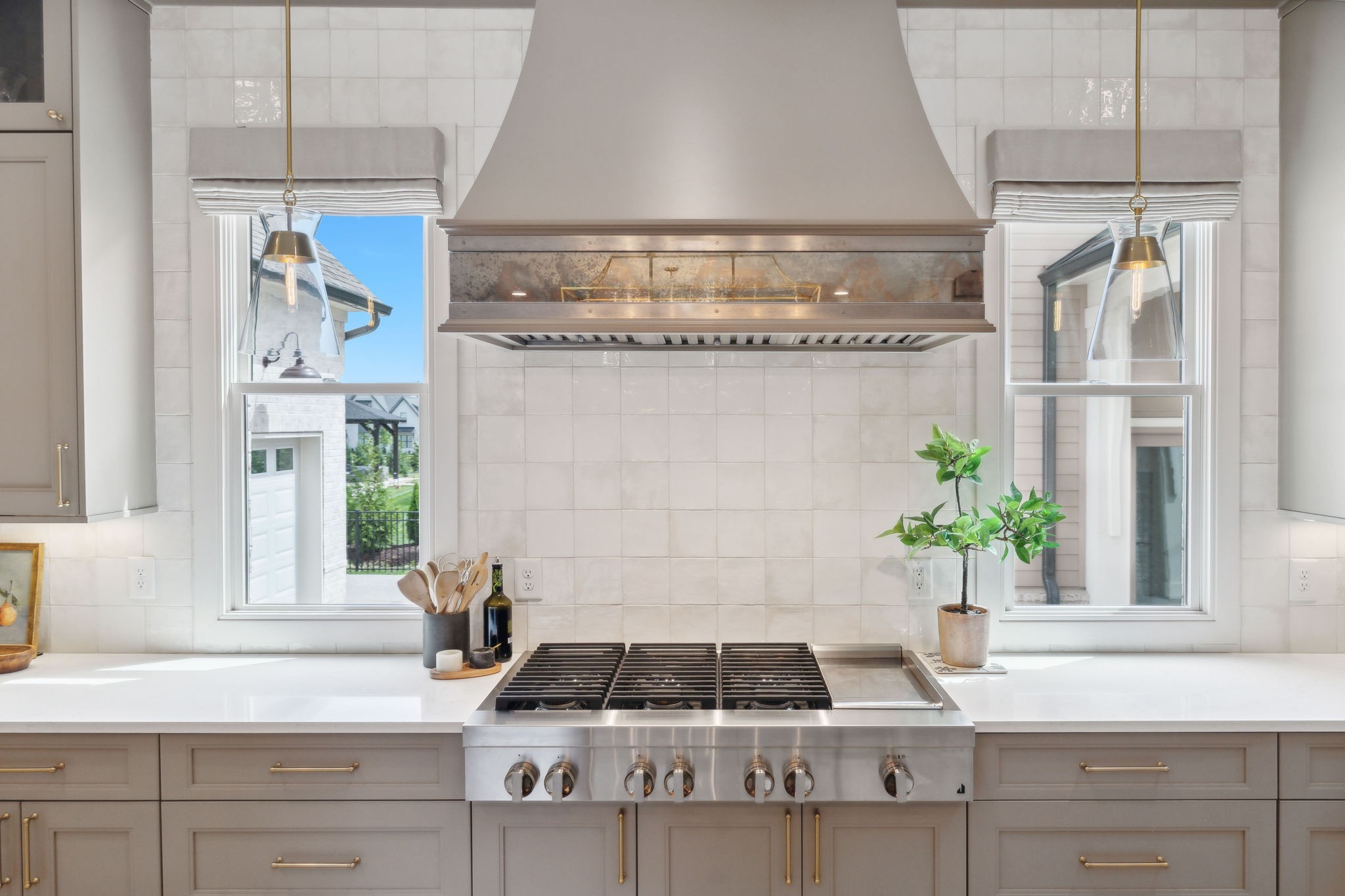 6324 Percheron Lane Arrington, TN 37014 - Photo 18 of 53 a kitchen with a sink and a potted plant