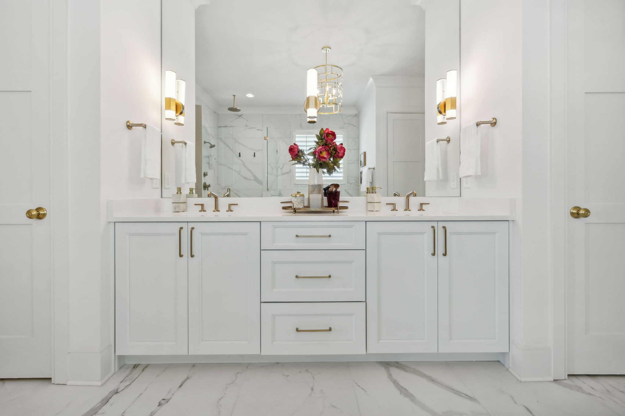 6324 Percheron Lane Arrington, TN 37014 - Photo 22 of 53 a bathroom with a sink and a mirror