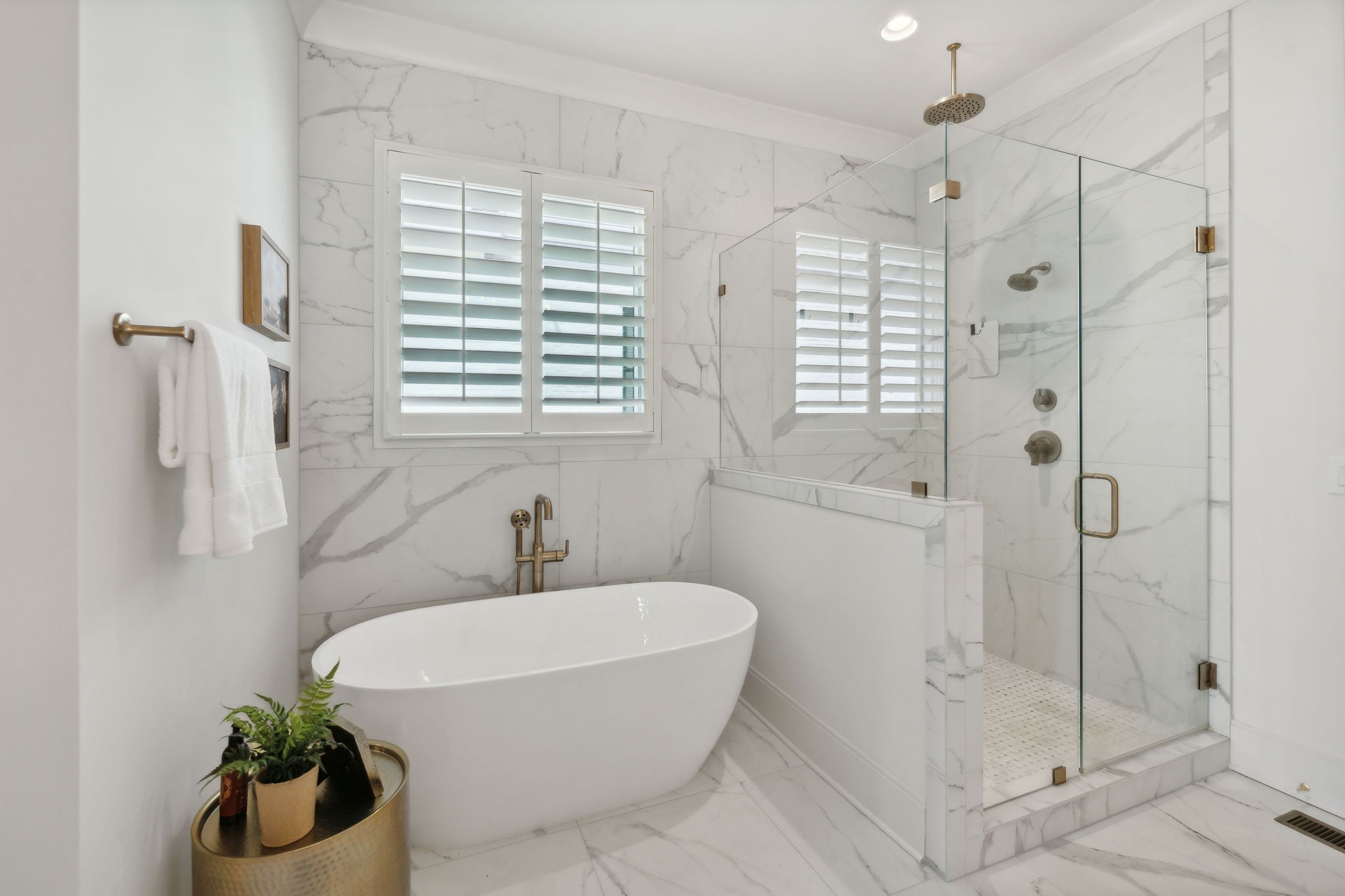 6324 Percheron Lane Arrington, TN 37014 - Photo 24 of 53 a bathroom with a bathtub and shower