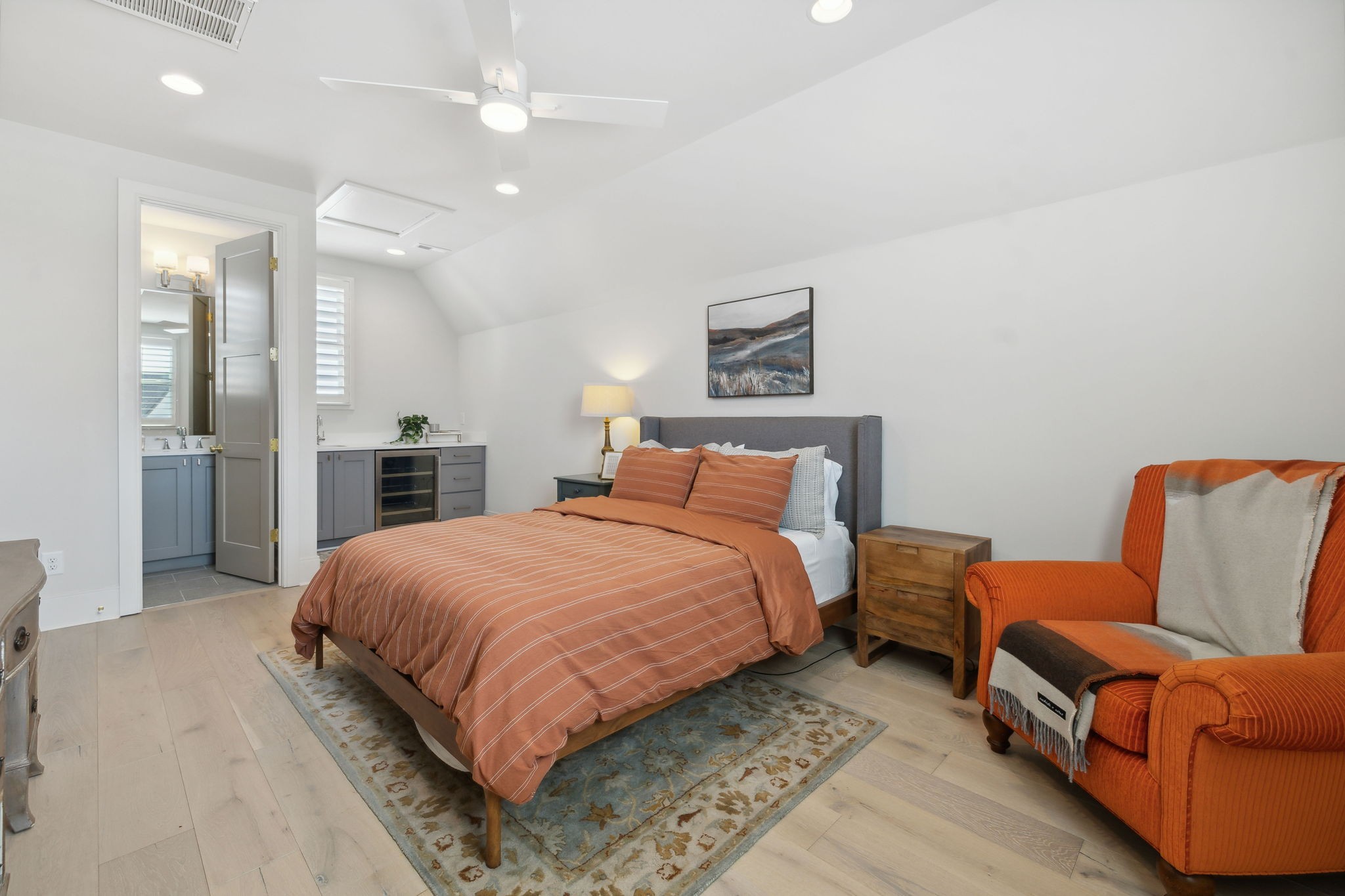 6324 Percheron Lane Arrington, TN 37014 - Photo 40 of 53 a bedroom with bed and ceiling fan