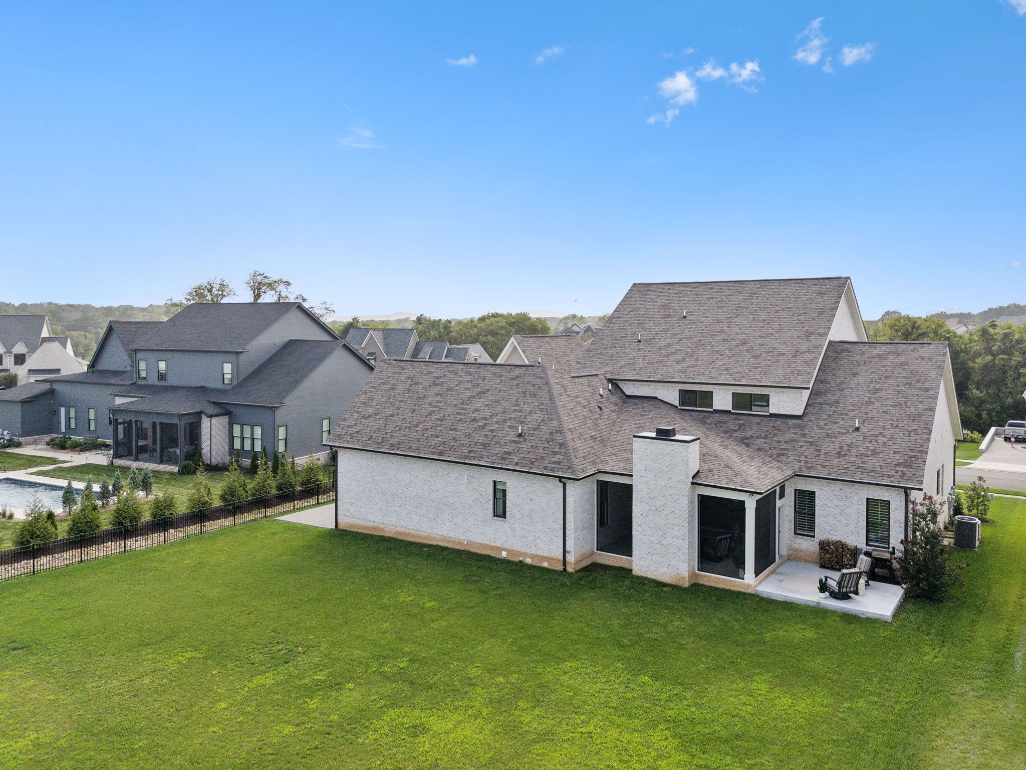 6324 Percheron Lane Arrington, TN 37014 - Photo 47 of 53 an aerial view of a house with garden