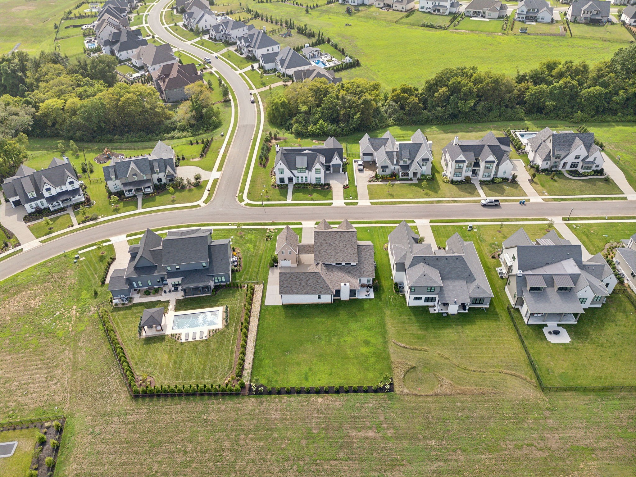 6324 Percheron Lane Arrington, TN 37014 - Photo 50 of 53 a view of a swimming pool with a lake view