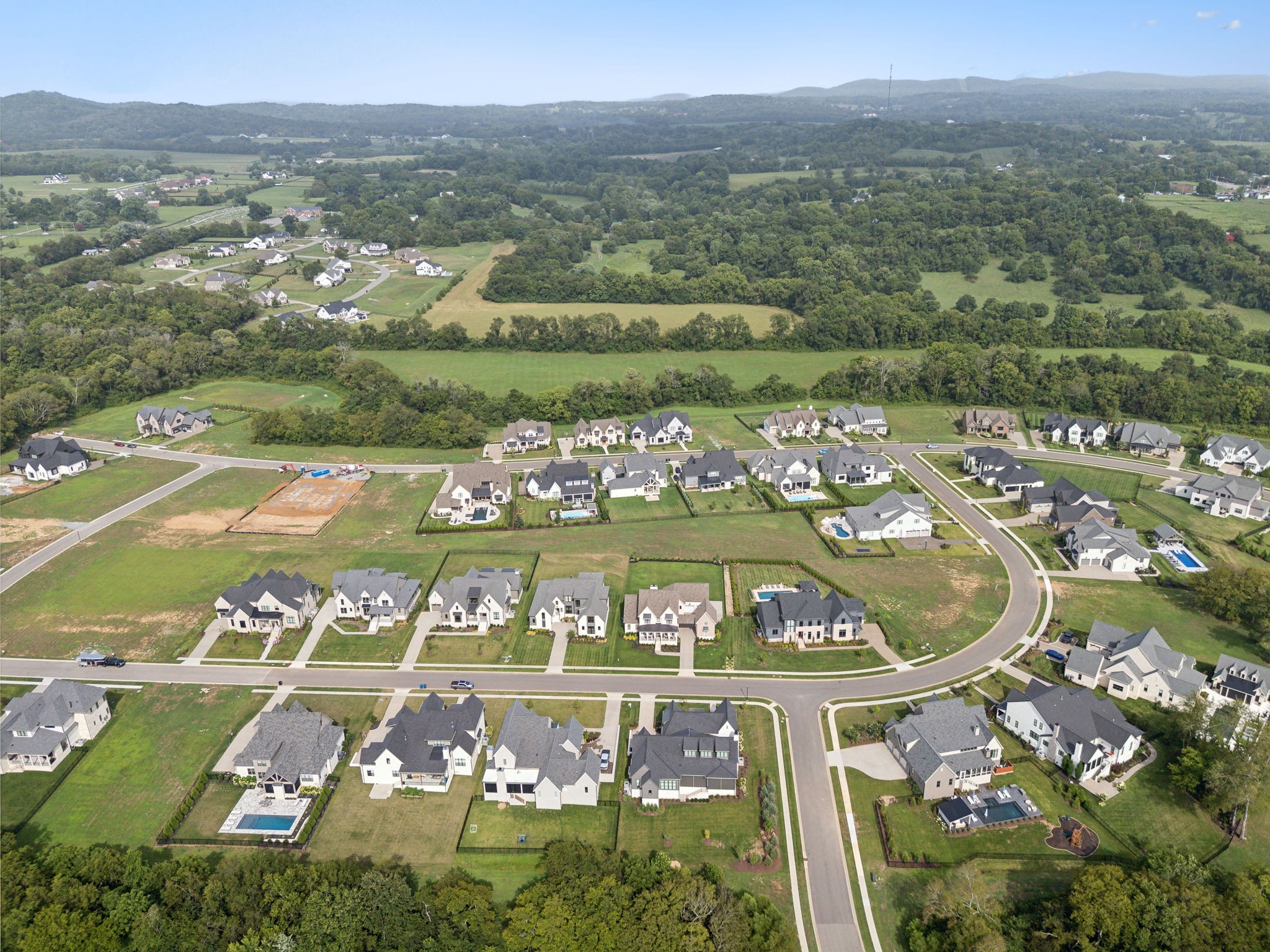 6324 Percheron Lane Arrington, TN 37014 - Photo 53 of 53 an aerial view of a residential houses