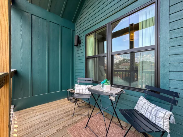 a locker room with furniture and window