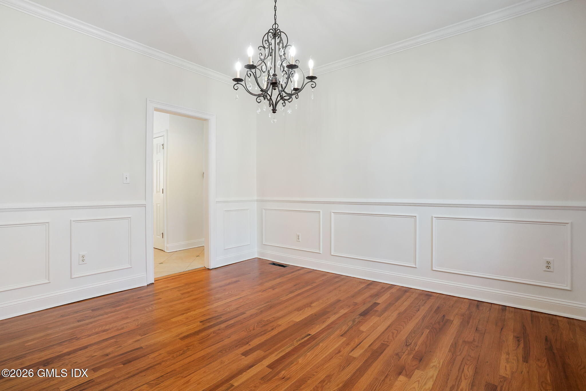 83 Westport Road Wilton, CT 06897 - Photo 7 of 45 wooden floor in an empty room