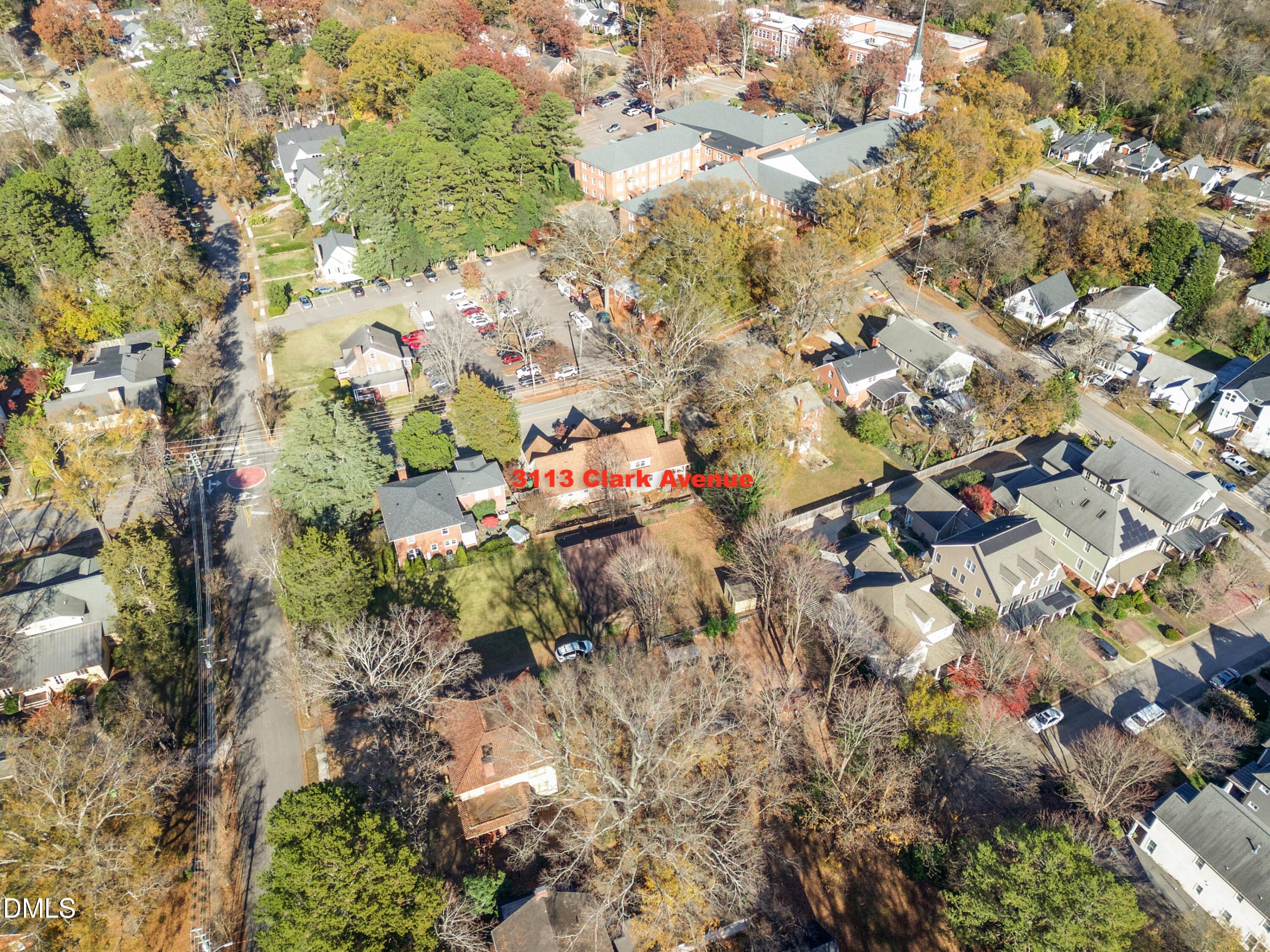 3113 Clark Avenue Raleigh, NC 27607 - Photo 52 of 55 AerialWithAddress