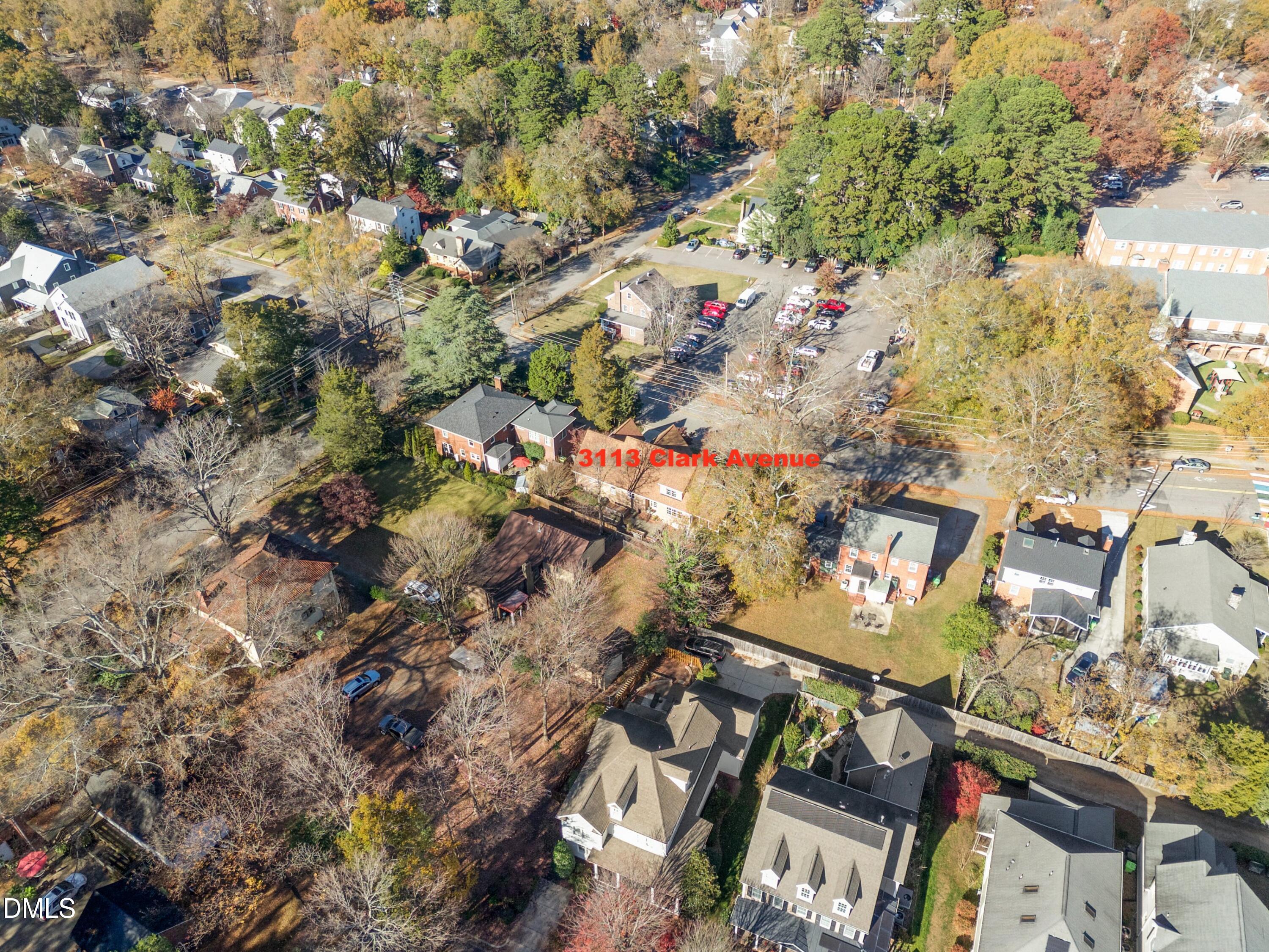 3113 Clark Avenue Raleigh, NC 27607 - Photo 53 of 55 AerialWithAddress2