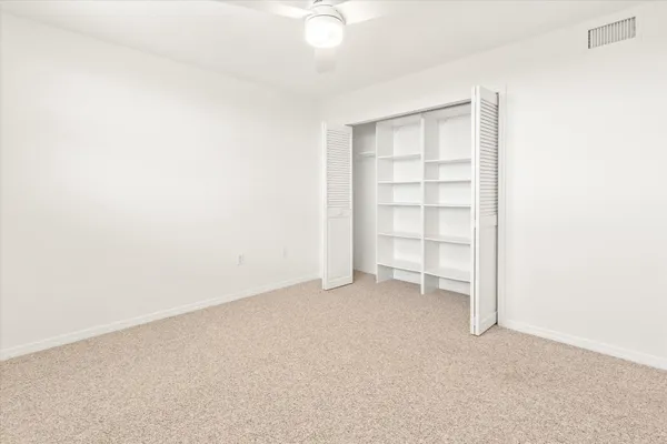 an empty room with a empty space