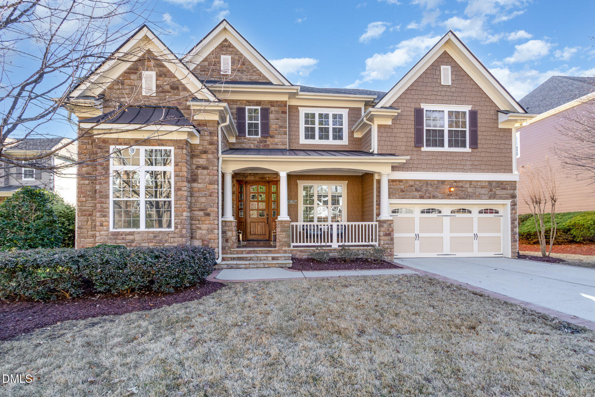 8517 Stonechase Drive Raleigh, NC 27613 - Photo 2 of 37 front view of a house with a yard