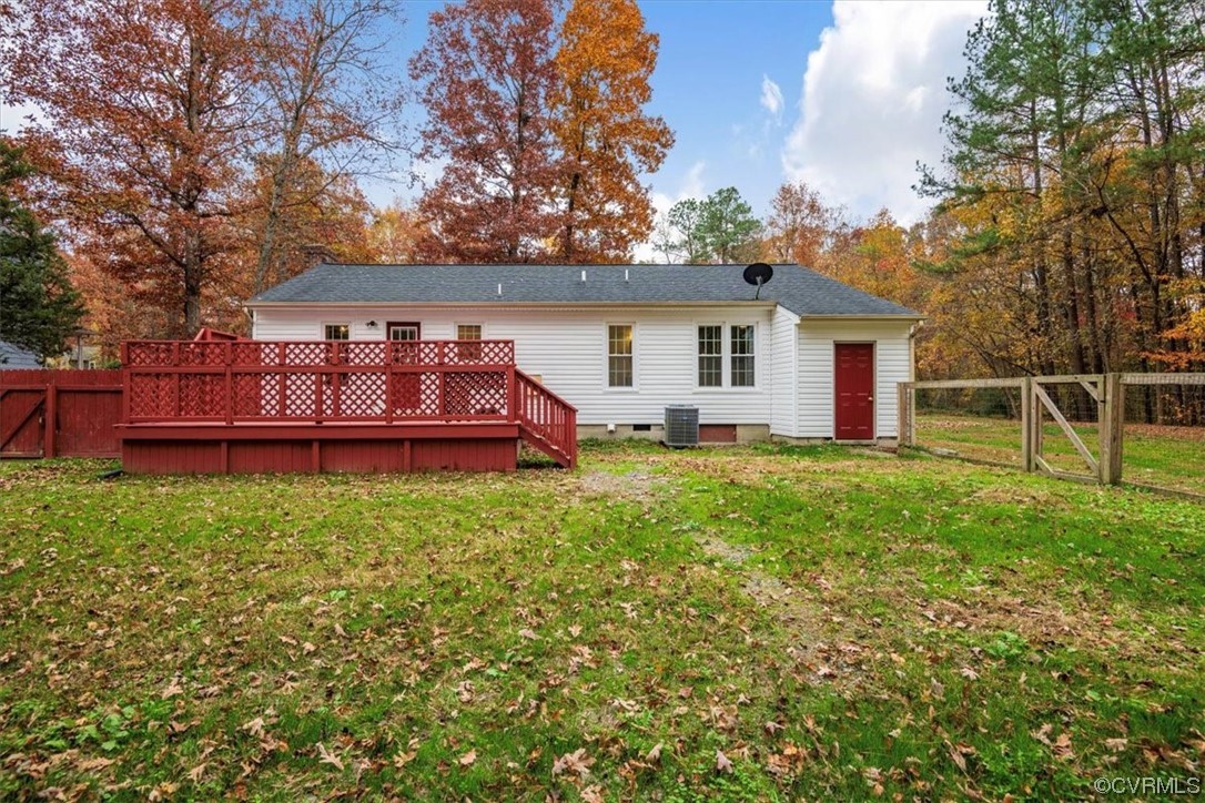 4754 Brookridge Road Chesterfield, VA 23832 - Photo 46 of 48 a view of a house with a backyard