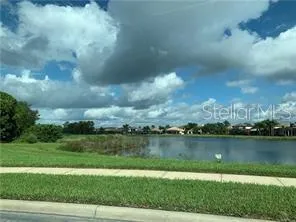a backyard with grassy field and trees