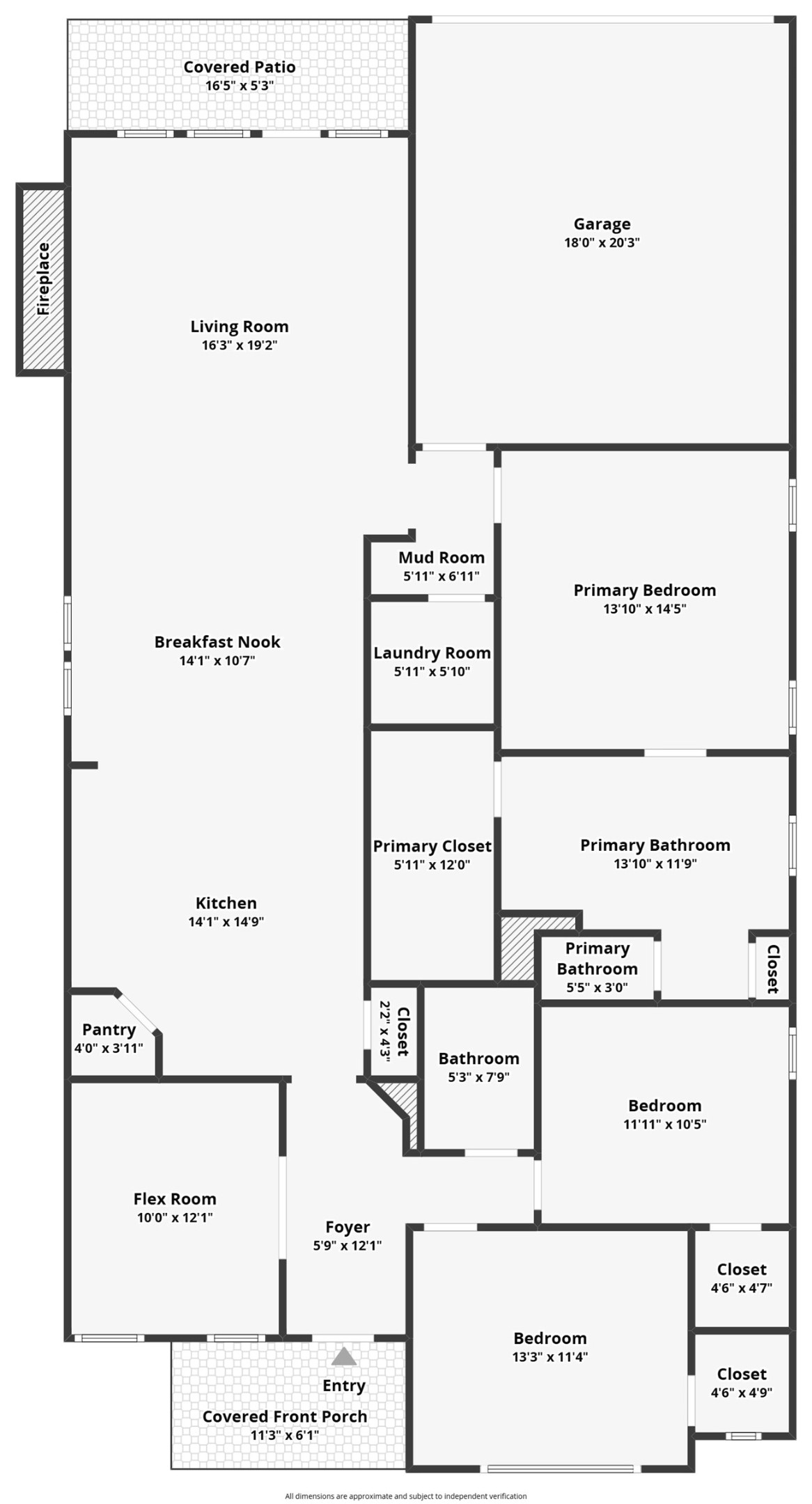 8721 Sikes Way Austin, TX 78747 - Photo 33 of 33 Floor plan
