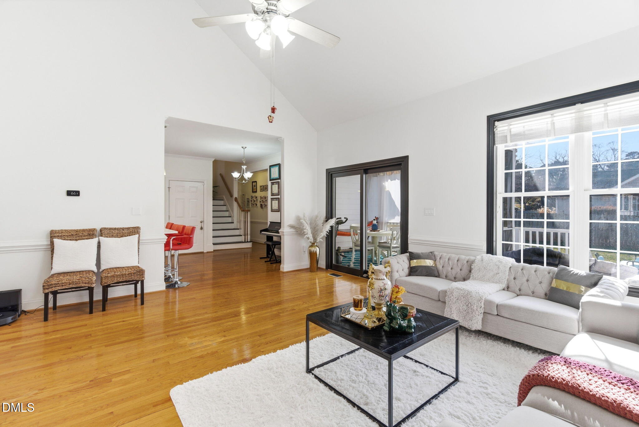 7605 Double E Court Raleigh, NC 27613 - Photo 12 of 49 a living room with furniture and a large window