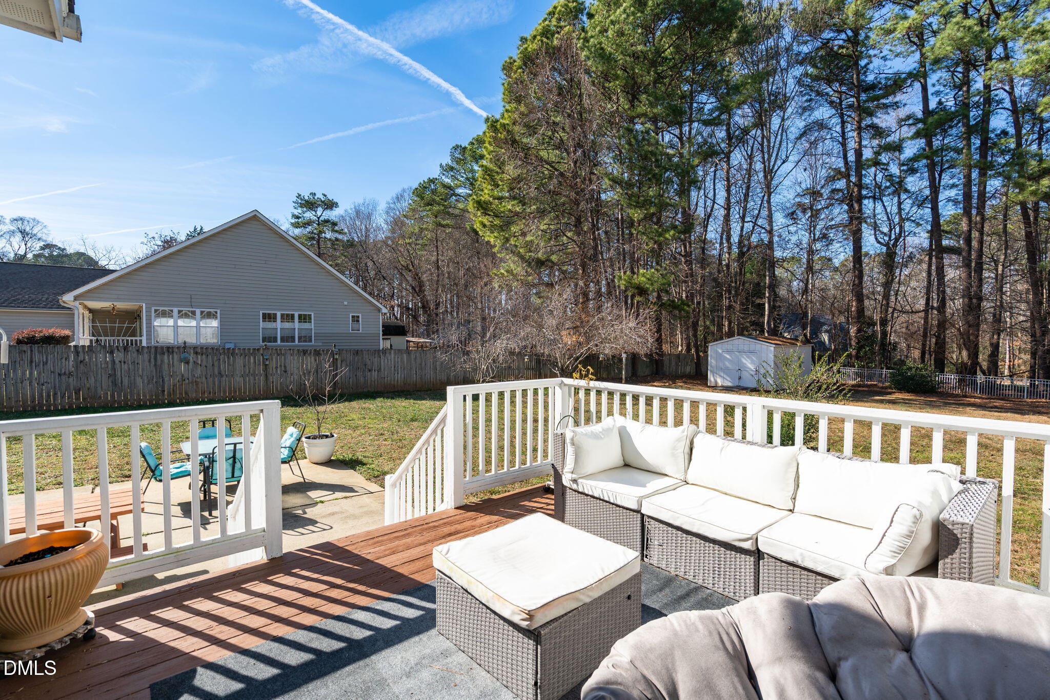 7605 Double E Court Raleigh, NC 27613 - Photo 37 of 49 a view of outdoor space yard and patio