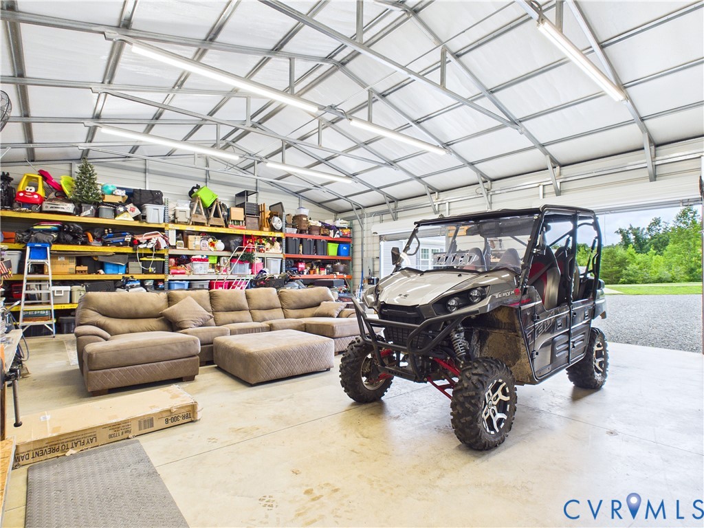 2392 Rehoboth Road Victoria, VA 23974 - Photo 42 of 81 Spacious garage with high ceilings and extensive b