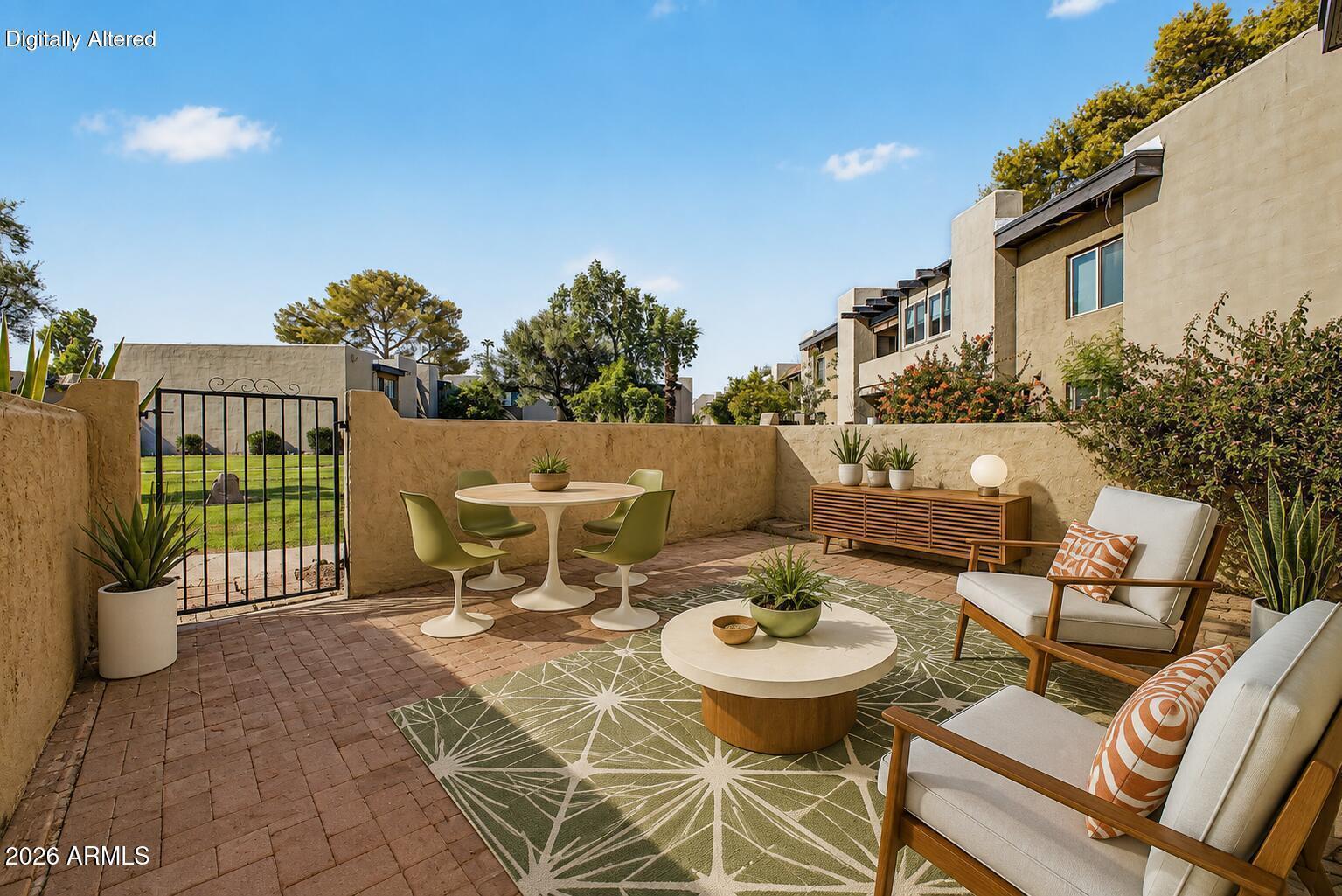 4201 East Camelback Road, Unit 79 Phoenix, AZ 85018 - Photo 26 of 46 Patio Virtual