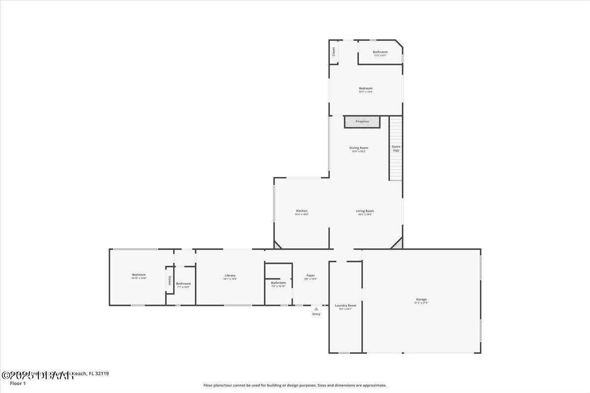 1010 Big Tree Road Daytona Beach, FL 32119 - Photo 37 of 41 093-1010 Floor-1