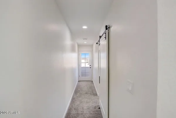 a view of a hallway
