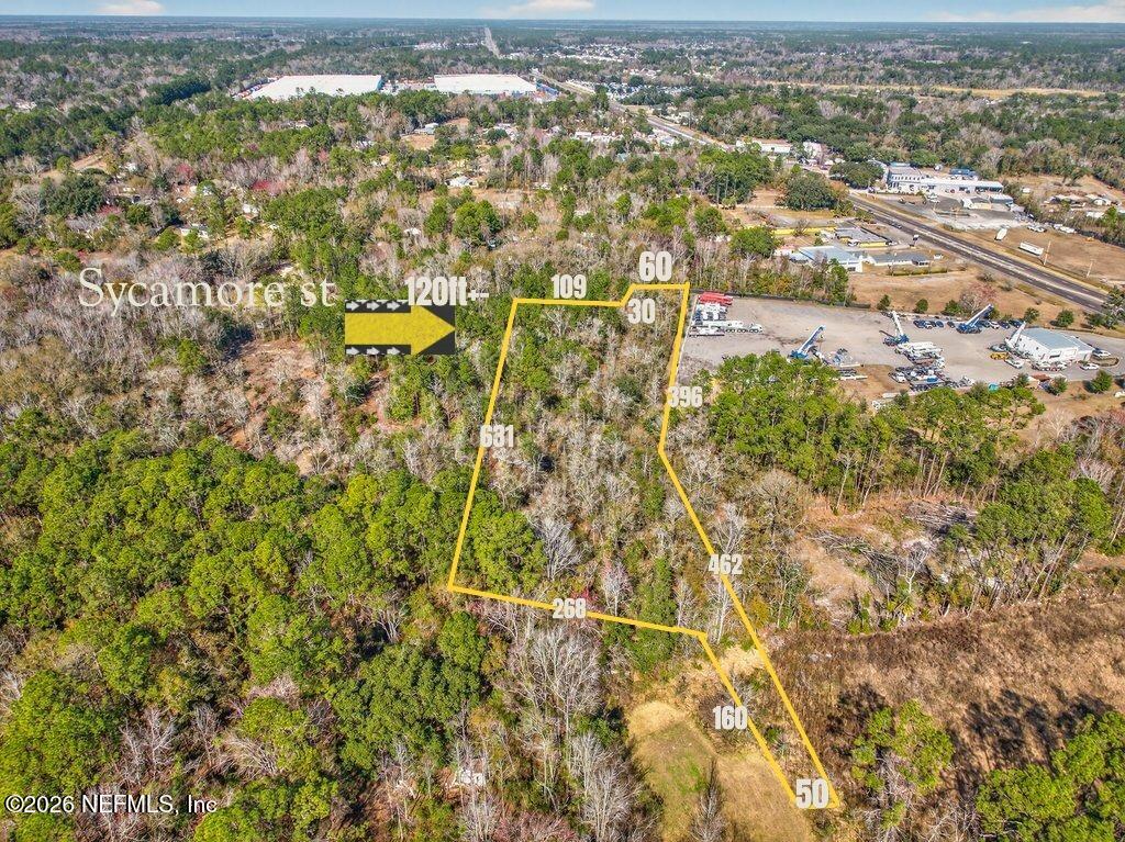 0 Sycamore Street Jacksonville, FL 32219 - Photo 6 of 21 an aerial view of residential houses with outdoor space