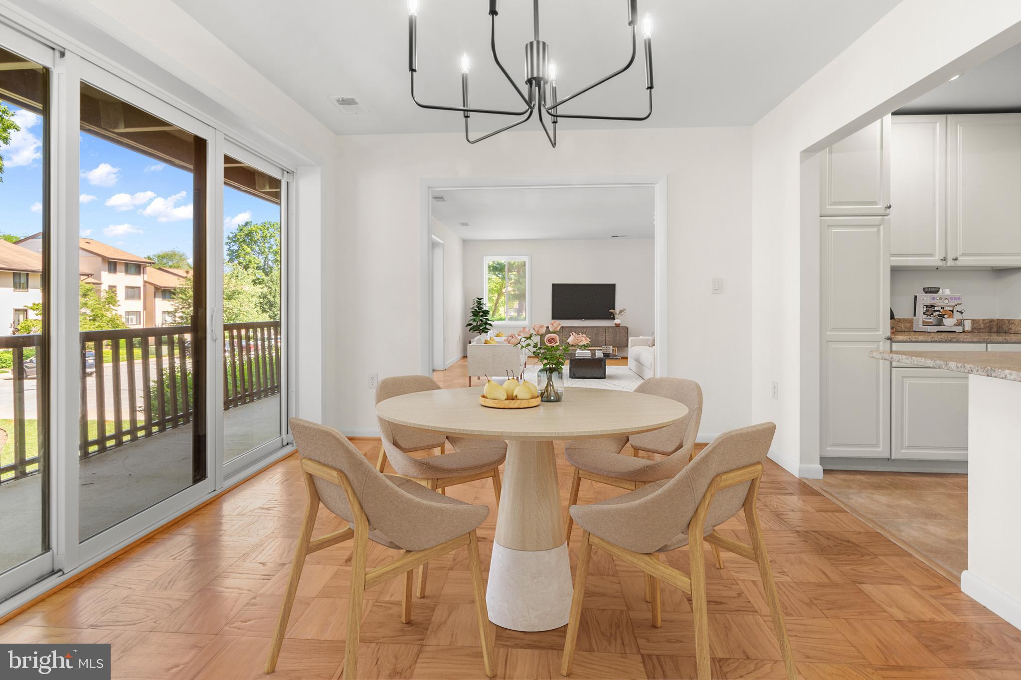 10069 Windstream Drive, Unit 4 Columbia, MD 21044 - Photo 11 of 76 Virtually staged dining room