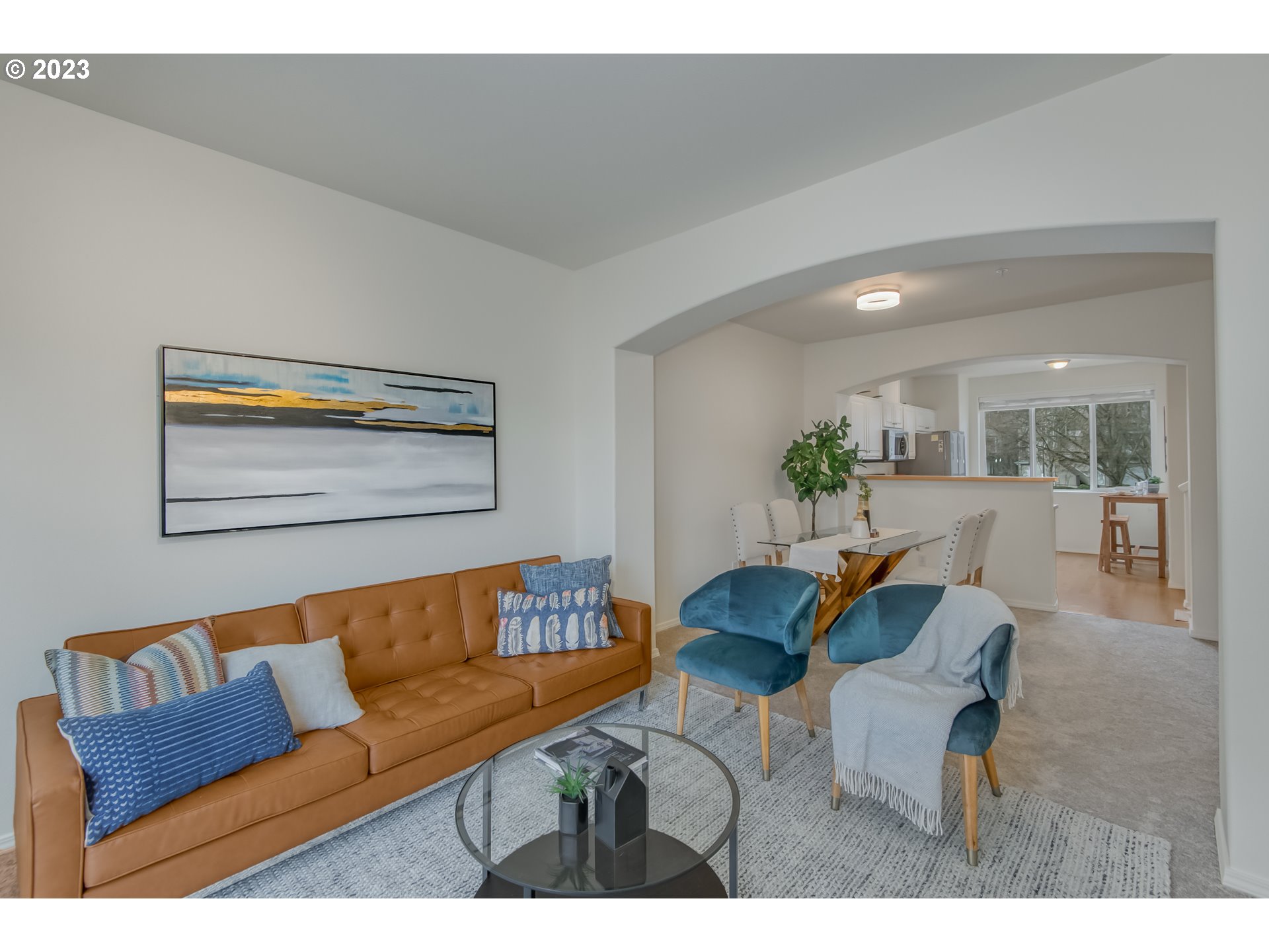 13780 Southwest Scholls Ferry Road, Unit 103 Beaverton, OR 97007 - Photo 5 of 22 Living Room/Dining Room