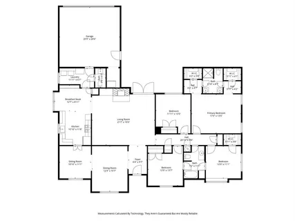 a picture of a floor plan