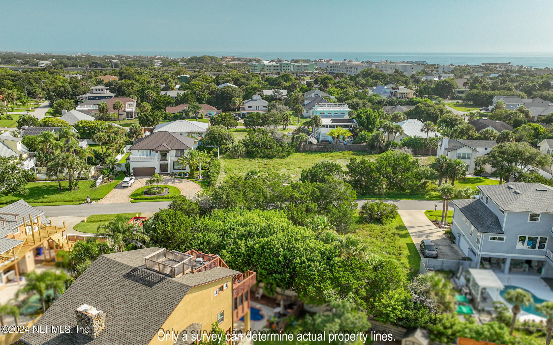 203 Sea Turtle Way St. Augustine, FL 32084 - Photo 13 of 28 an aerial view of residential houses with outdoor space