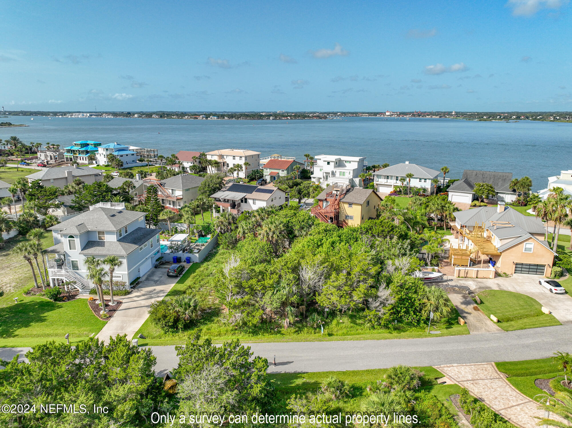 203 Sea Turtle Way St. Augustine, FL 32084 - Photo 9 of 28 a view of a lake with a city